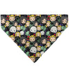 Pet Bandana - Harry Potter Chibi Charm Dark Arts Characters Stacked
