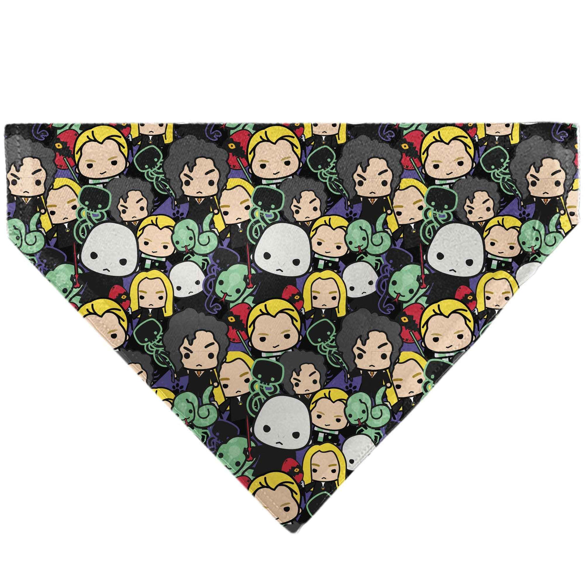 Pet Bandana - Harry Potter Chibi Charm Dark Arts Characters Stacked