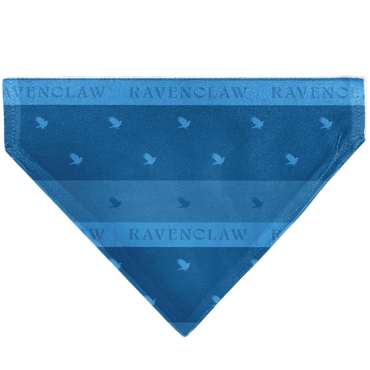 Pet Bandana - Harry Potter RAVENCLAW Traits Banner and Icons Blues/Yellow