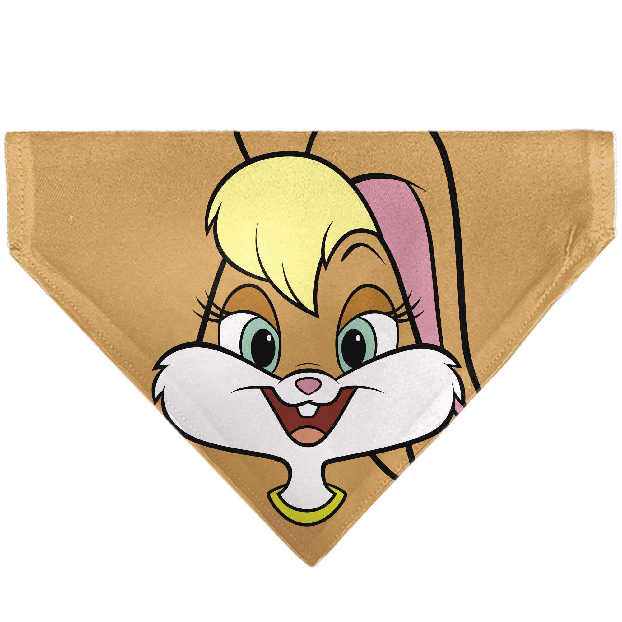 Buckle-Down Looney Tunes Lola Bunny Face Close-Up Peach Over-the-Collar Dog Bandana
