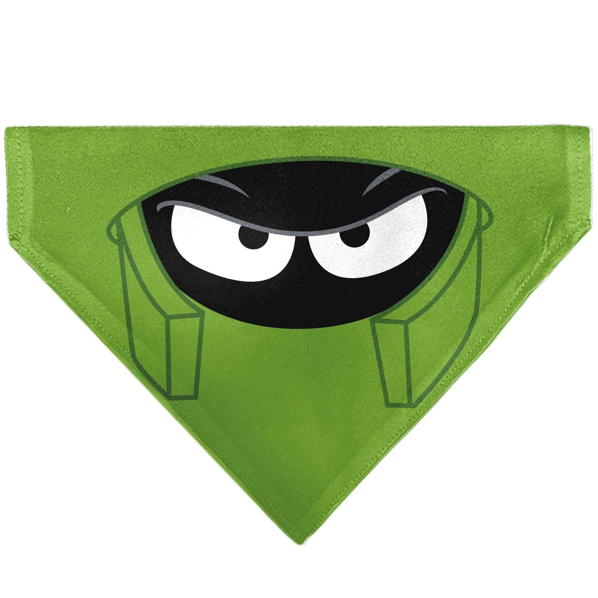 Buckle-Down Looney Tunes Marvin the Martian Face Close-Up Green Over-the-Collar Dog Bandana