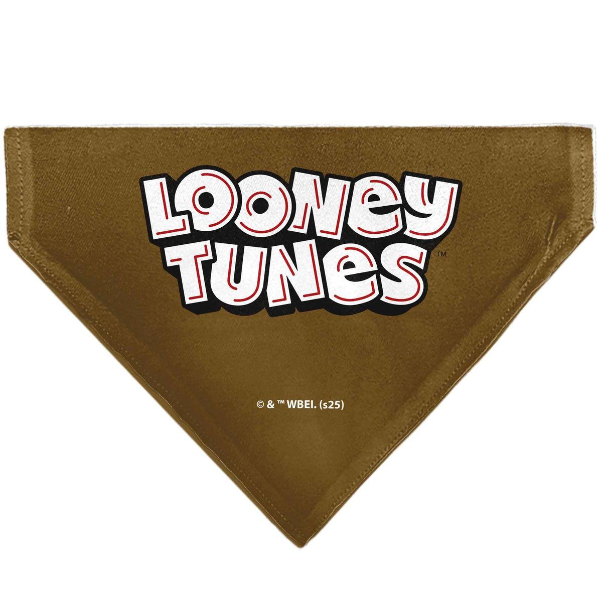 Pet Bandana - LOONEY TUNES Wile E. Coyote Face Close-Up Brown