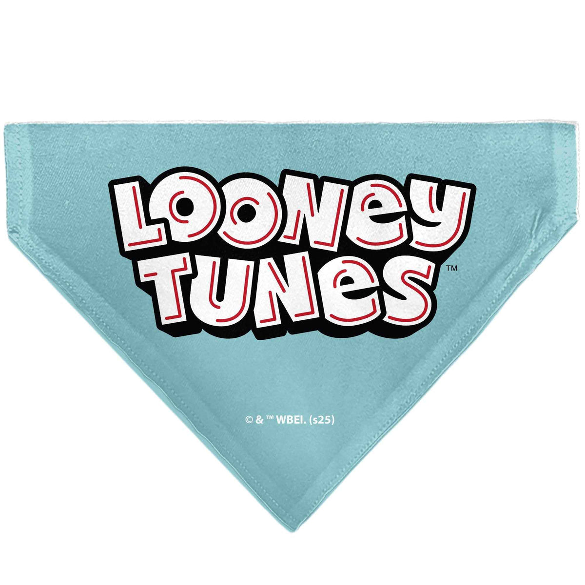 Pet Bandana - Taz Tasmanian Devil CRAZY IN LOVE Heart Pose and Title Logo Blue