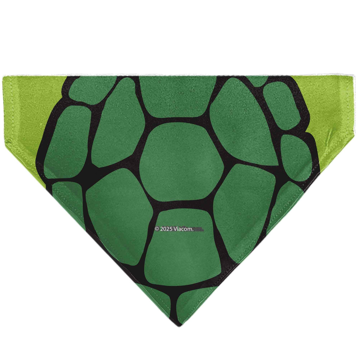 Pet Bandana - Ninja Turtles Leonardo Face and Turtle Shell Character Close-Up Green