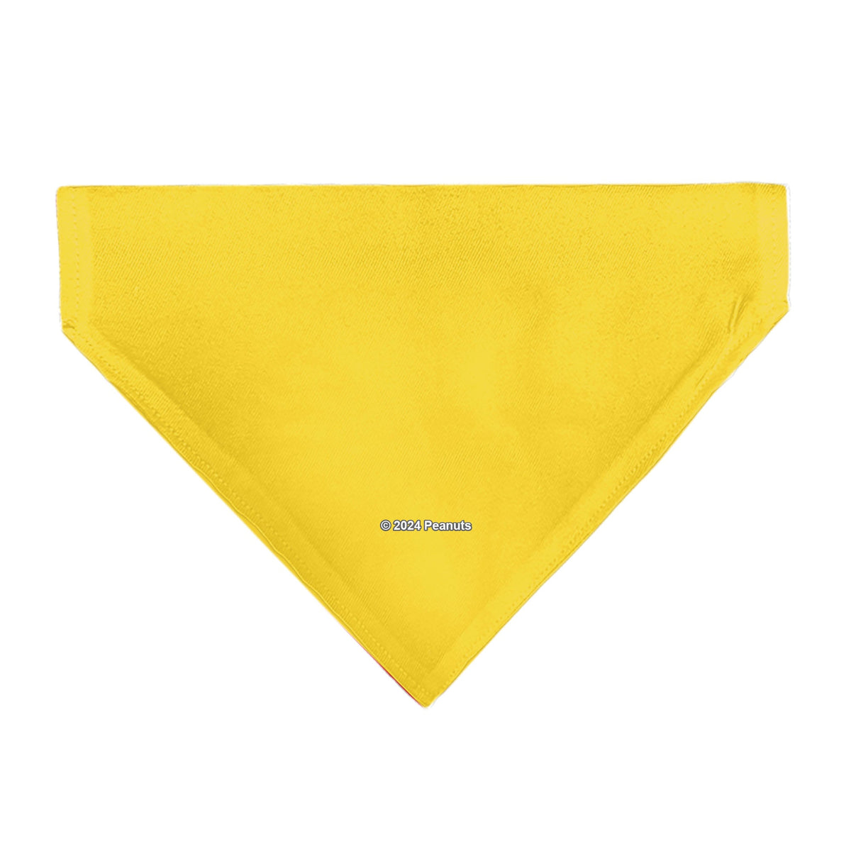 Pet Bandana - Peanuts Charlie Brown Zig Zag Stripe Yellow/Black 