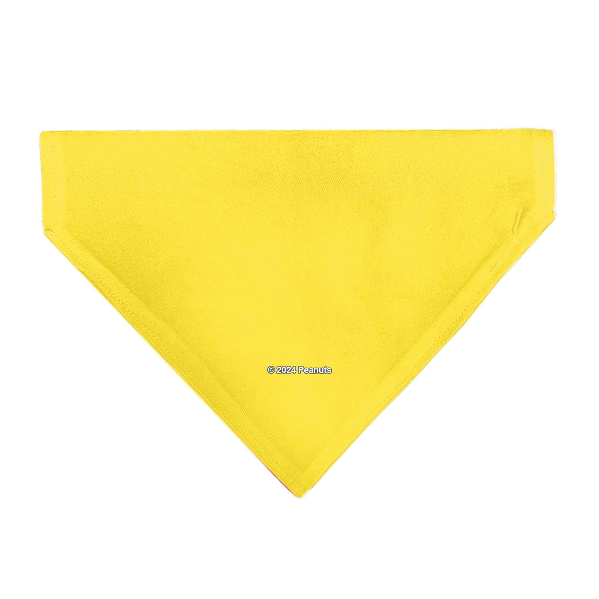 Buckle-Down Woodstock Pose Pet Bandana – Peanuts Fan Gear Yellow