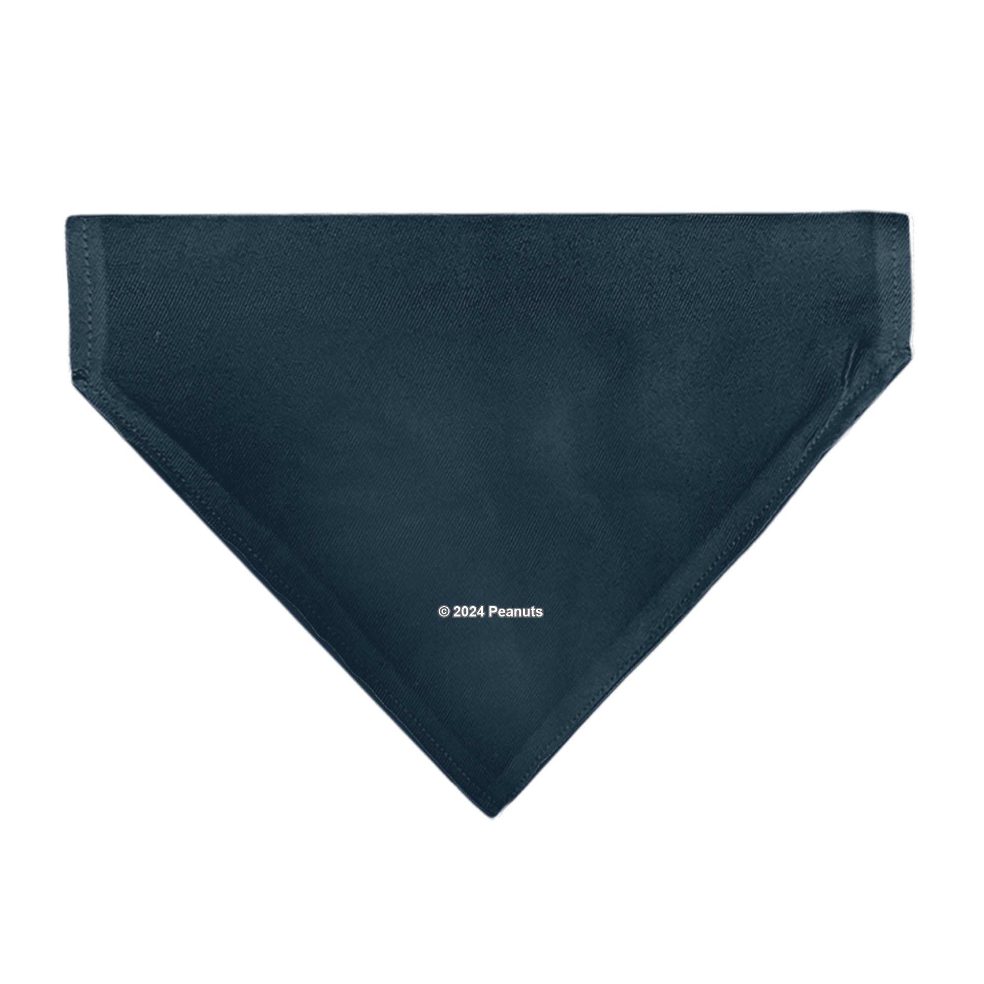 Pet Bandana - Peanuts Astronaut Snoopy I NEED MY SPACE Pose Blue 
