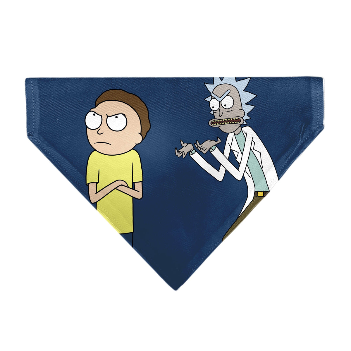 Pet Bandana - Rick and Morty Arms Crossed Pose Blue 