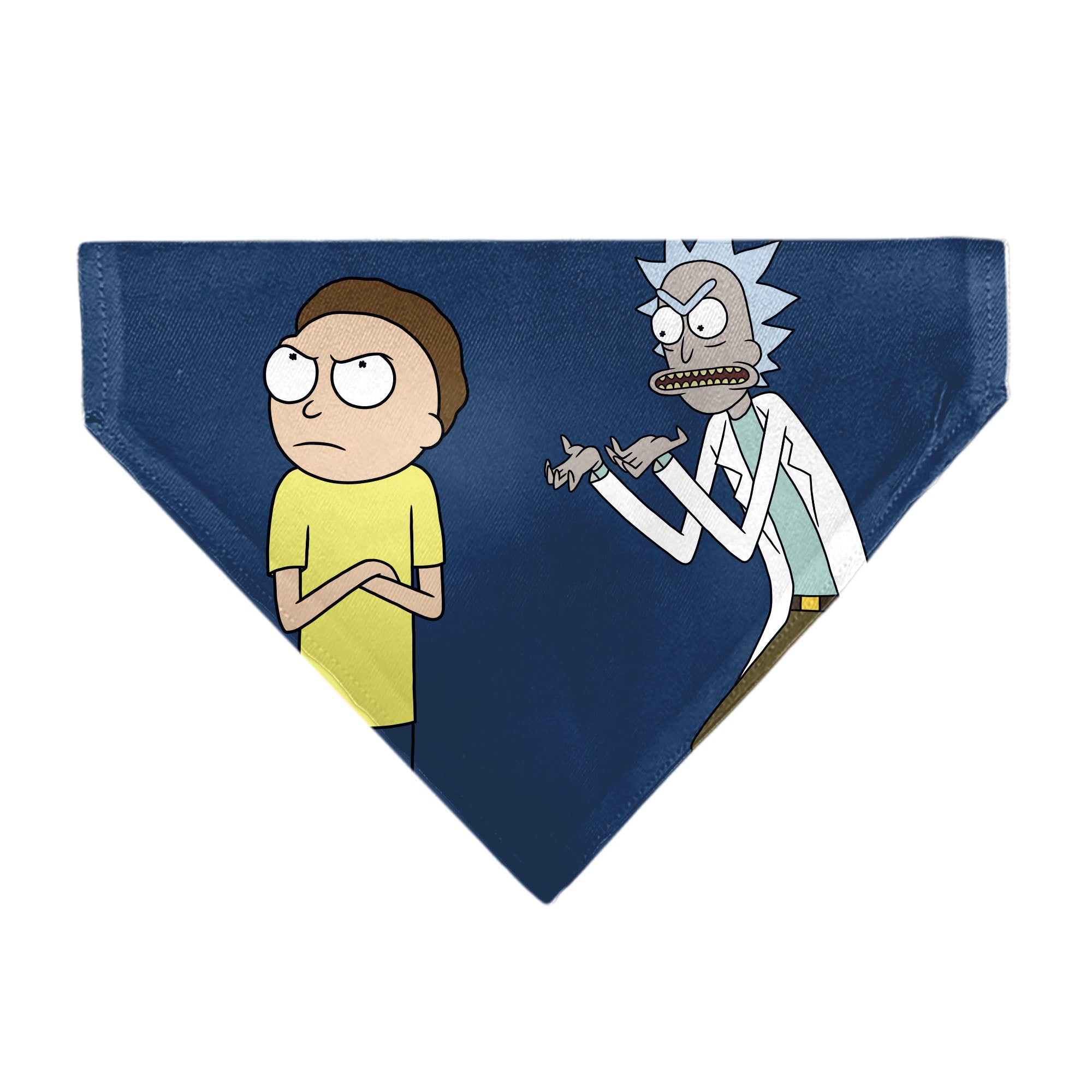 Pet Bandana - Rick and Morty Arms Crossed Pose Blue 
