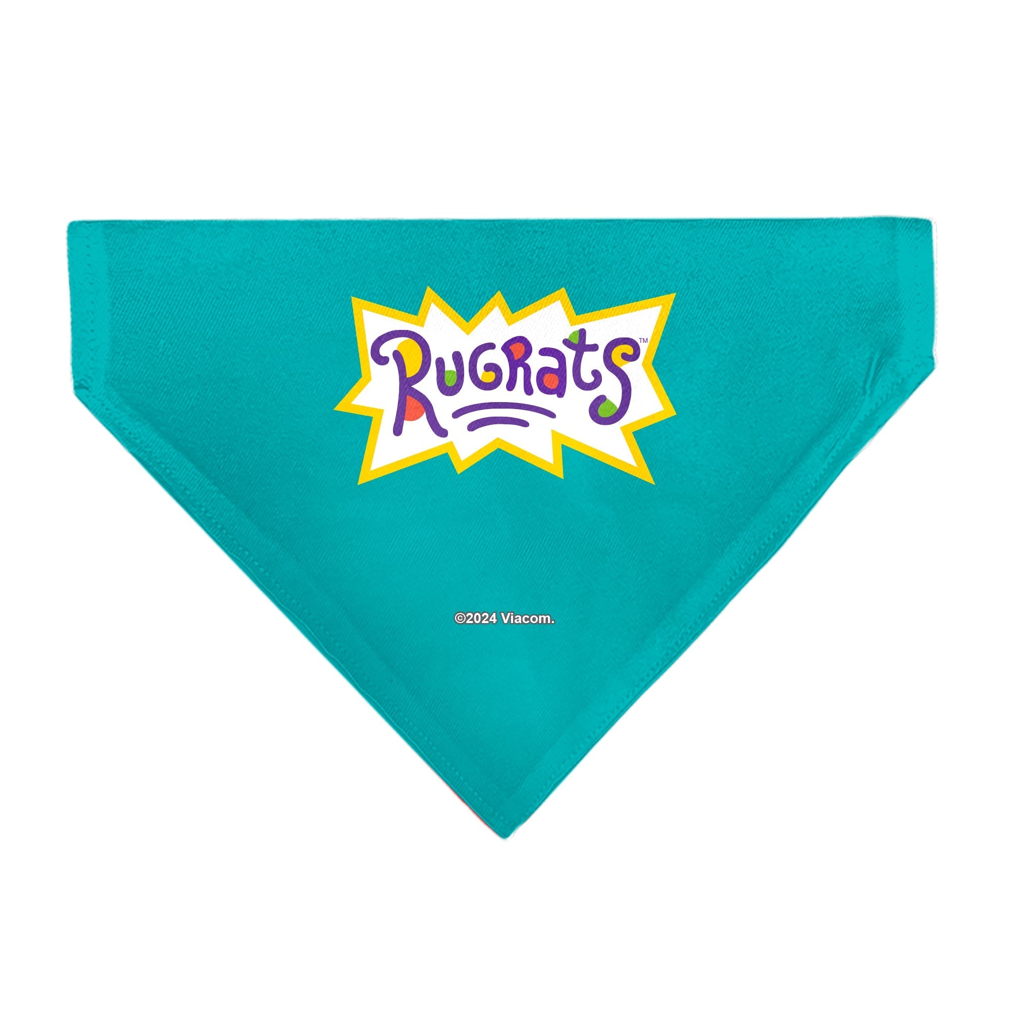 Pet Bandana - Rugrats Kids Group Pose and Title Logo Blue 