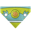 Pet Bandana - Scooby Doo THE MYSTERY MACHINE Logo Blues/Yellow/Orange