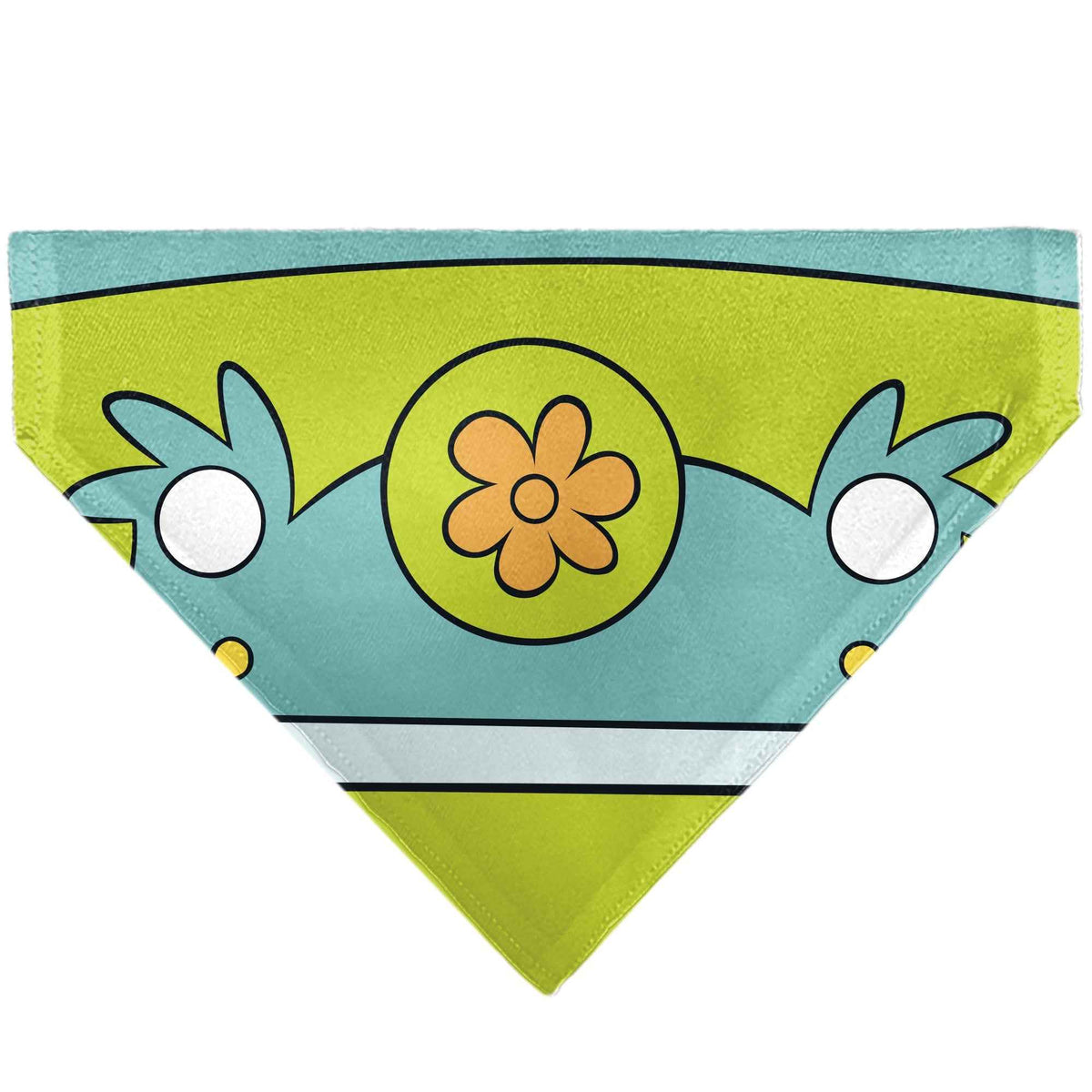 Pet Bandana - Scooby Doo THE MYSTERY MACHINE Logo Blues/Yellow/Orange
