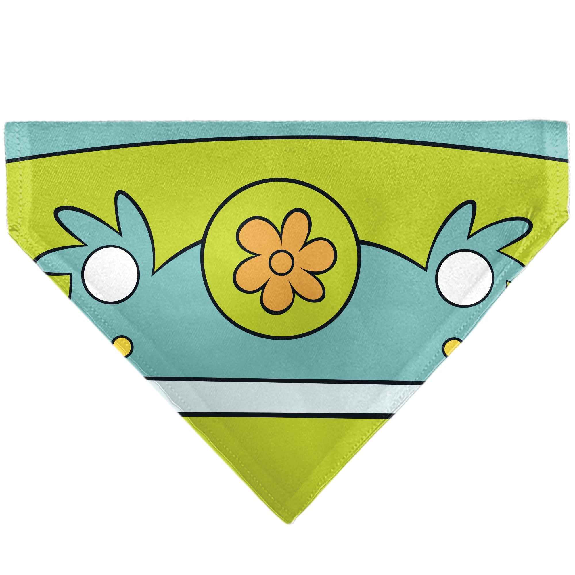 Pet Bandana - Scooby Doo THE MYSTERY MACHINE Logo Blues/Yellow/Orange