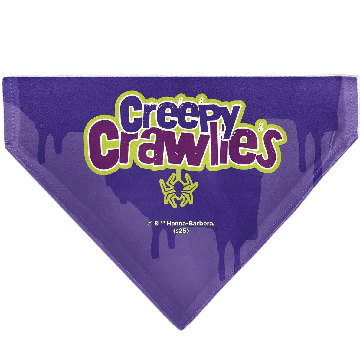 Pet Bandana - Scooby Doo Halloween Spider Web CREEPY CRAWLIES Pose Purples
