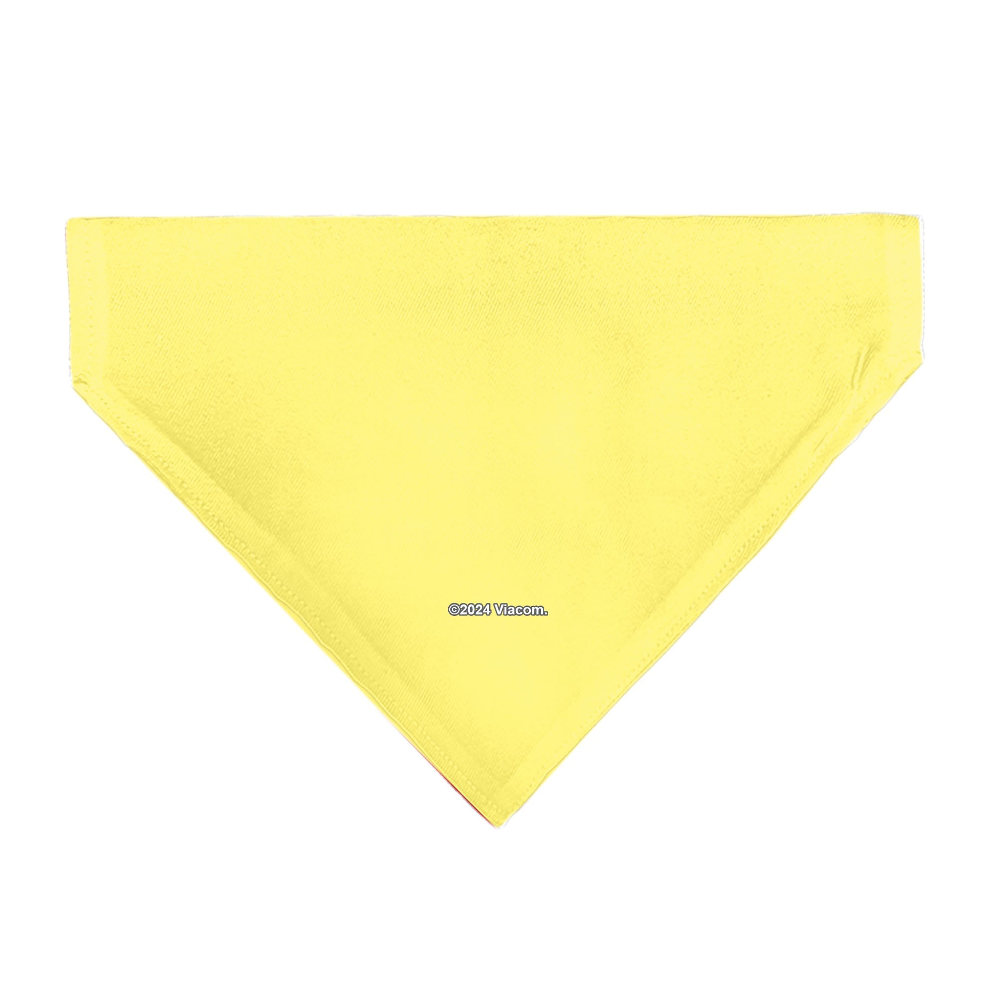 Pet Bandana - SpongeBob SquarePants NORMAL IS BORING Pose Yellows 