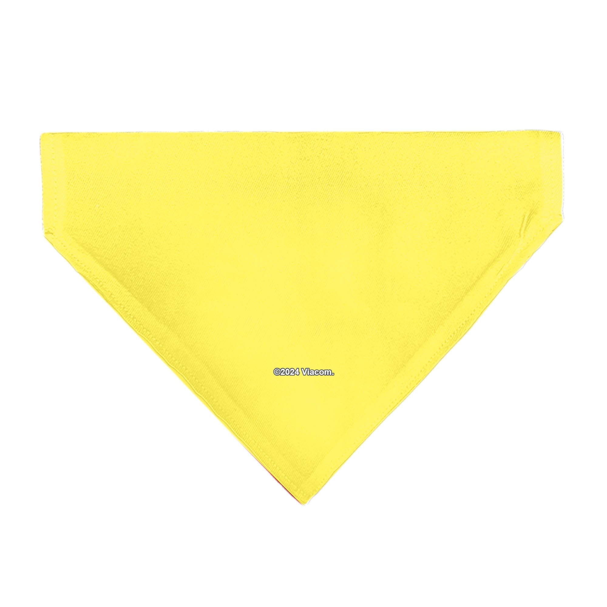 Pet Bandana - SpongeBob SquarePants SPSP $B Chain Pose Yellow 