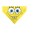 Buckle-Down SpongeBob SquarePants Face Yellow Pet Bandana