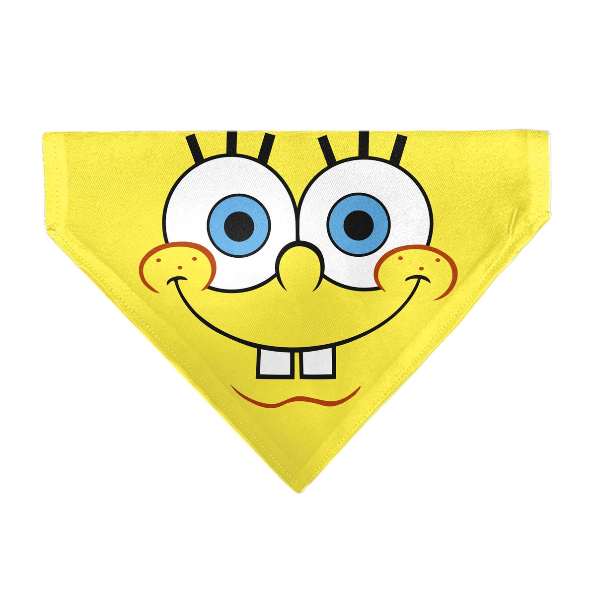 Pet Bandana - SpongeBob SquarePants Face Close-Up Yellow 