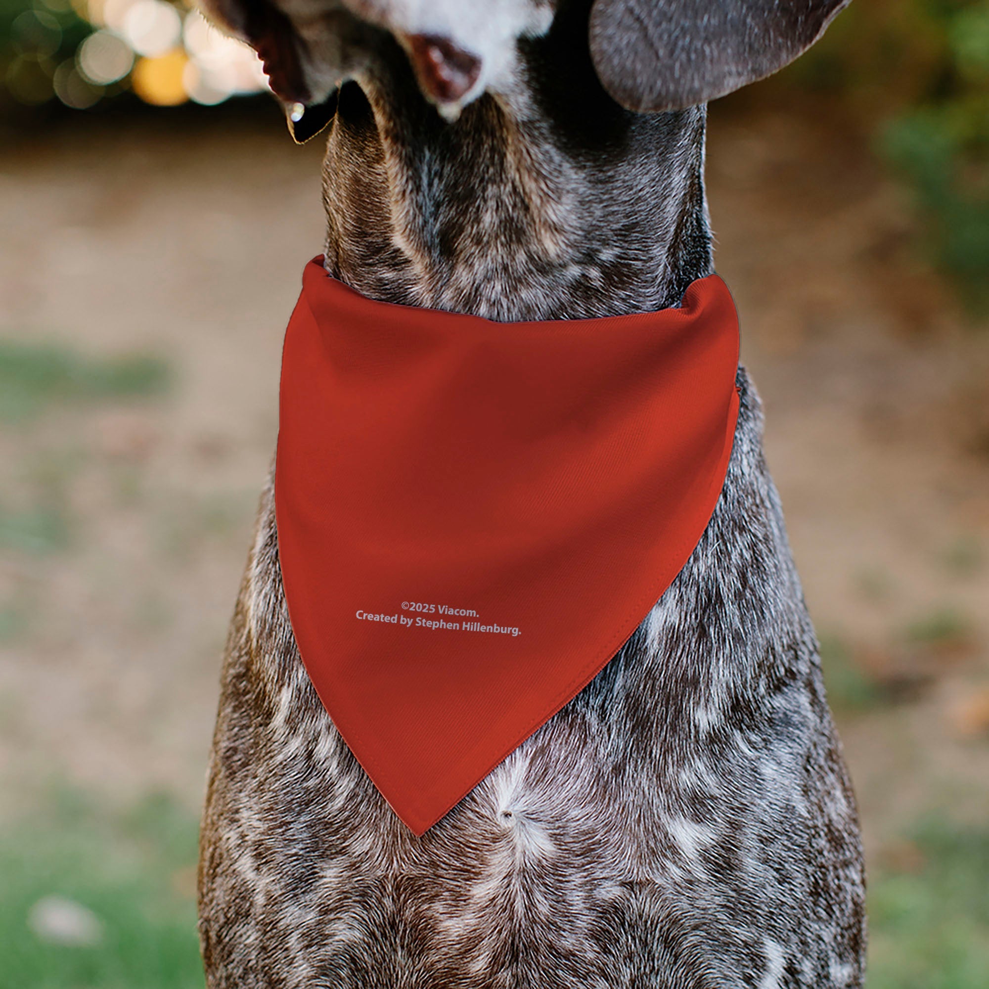 Buckle-Down SpongeBob SquarePants Mr. Krabs Character Close-Up Red Over-the-Collar Dog Bandana