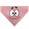 Pet Bandana - SpongeBob SquarePants Patrick Star Character Close-Up Pink