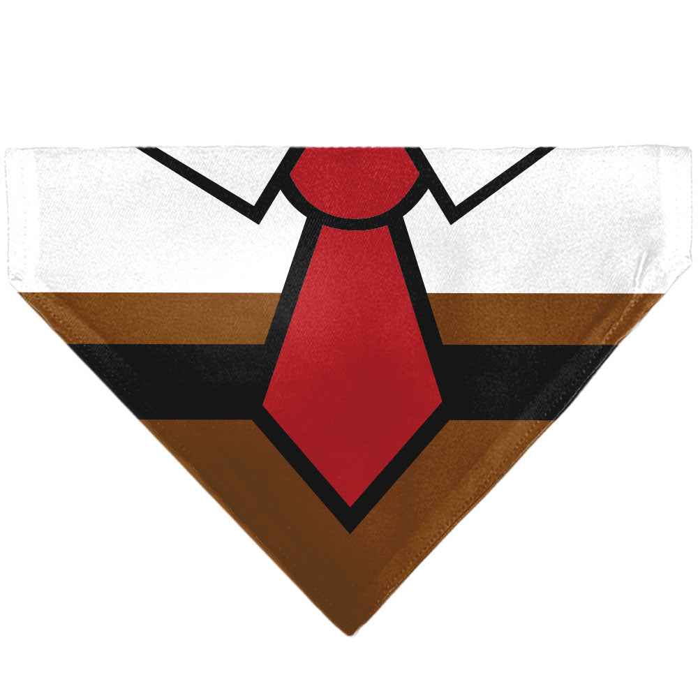 Buckle-Down SpongeBob SquarePants Tie Outfit Character Close-Up Over-the-Collar Dog Bandana