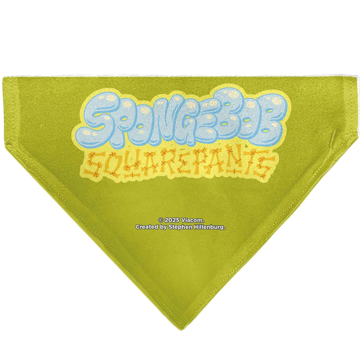 Pet Bandana - SpongeBob SquarePants Excited Smile Expression Yellow