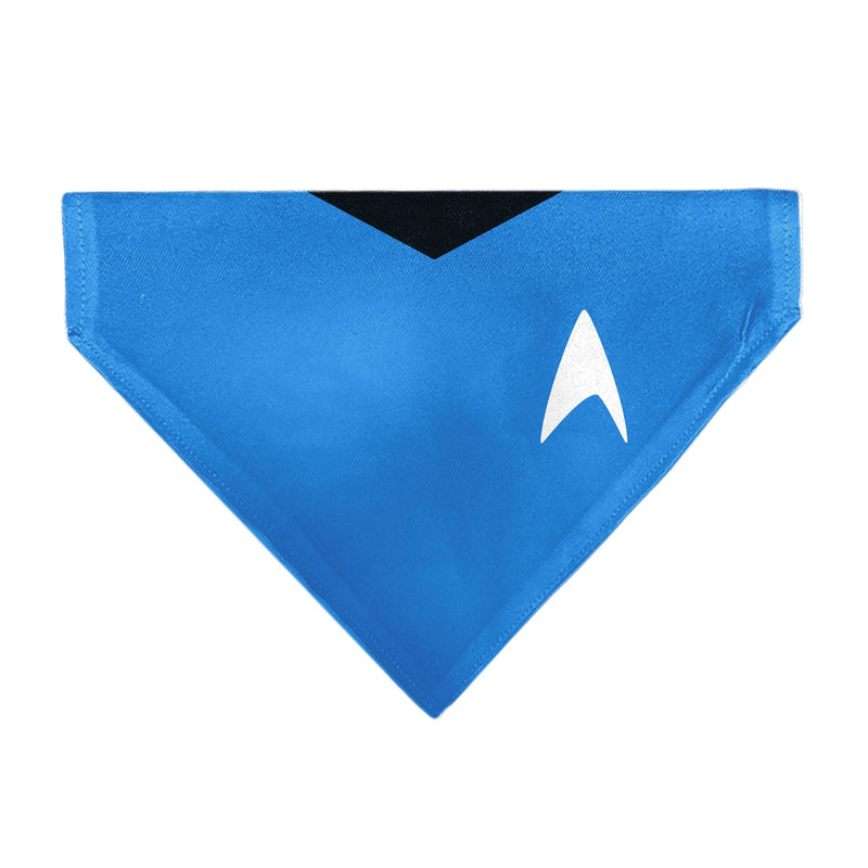 Pet Bandana - Star Trek Original Series Blue Uniform Print 