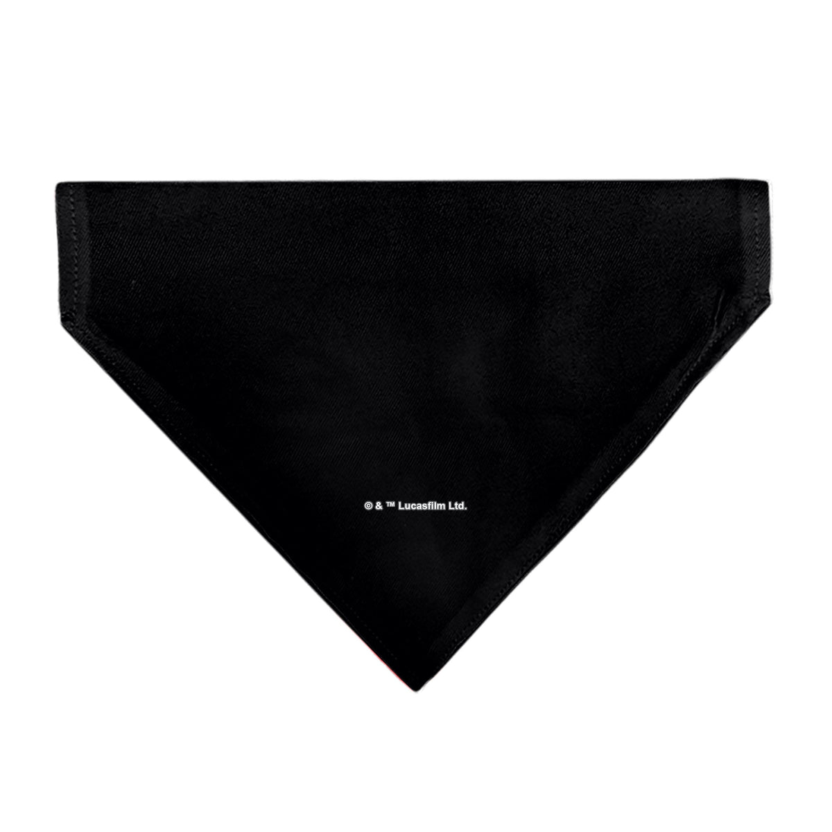 Pet Bandana - Star Wars Grogu Baby Yoda Smiling Impression Painting Black 