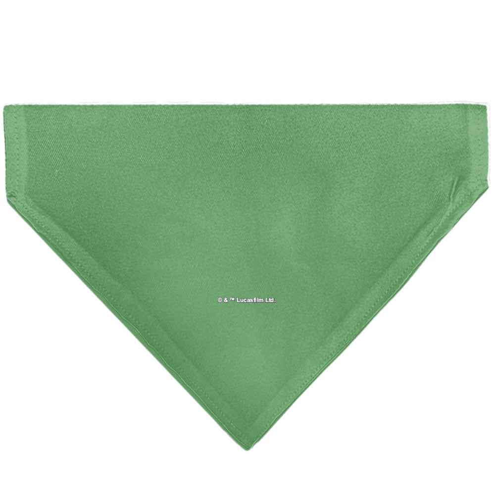 Buckle-Down Star Wars Grogu Im All Ears Pose Green Over-the-Collar Dog Bandana