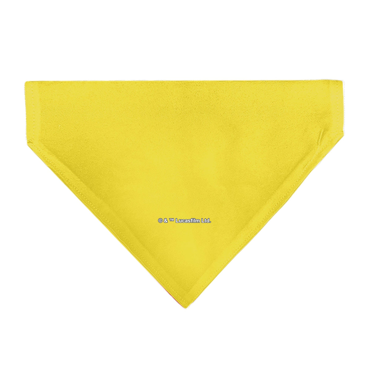 Pet Bandana - STAR WARS Title Logo Yellow/Multi Color/White 