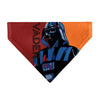 Pet Bandana - Star Wars VADER Text and Pop Art Pose Red/Orange/Black