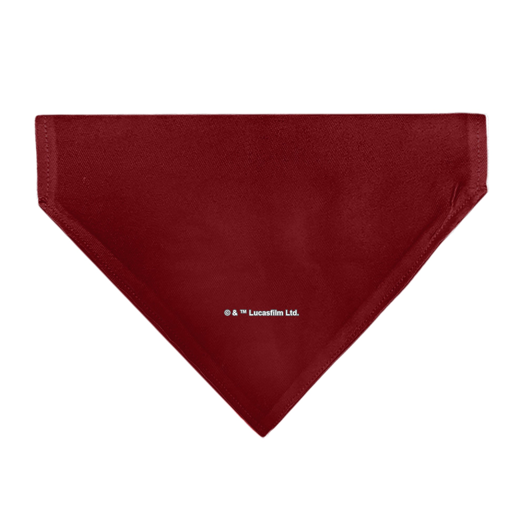 Pet Bandana - Star Wars TROOPER Text and Stormtrooper Pop Art Pose Reds/Black 