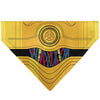 Pet Bandana - Star Wars C-3PO Character Close-Up Yellow