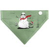 Pet Bandana - Star Wars Holiday Grogu Baby Yoga Santa Claus Scenes