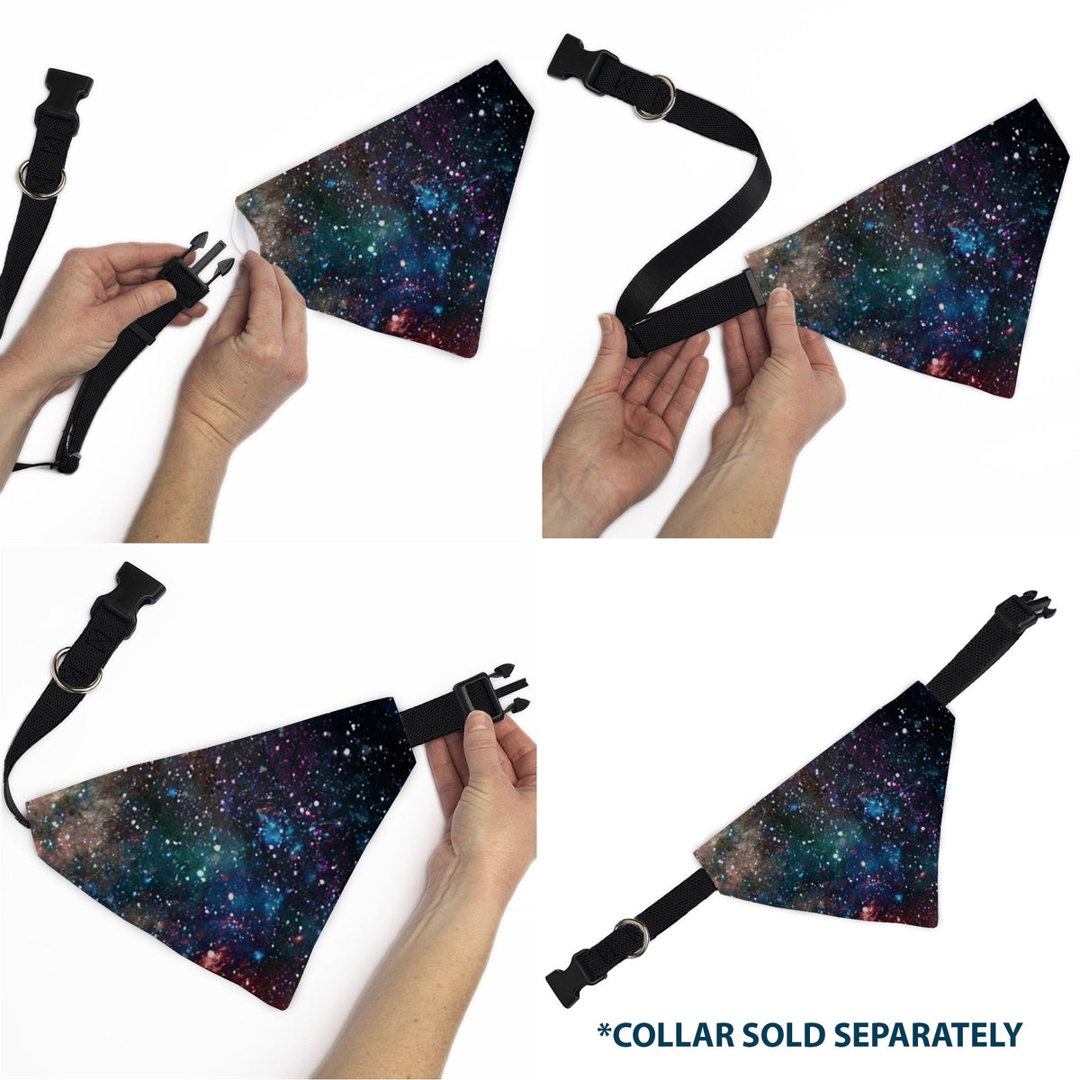 Pet Bandana - Galaxy Collage | HT Animal Supply