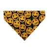 Pet Bandana - Jack-o'-Lantern Collage Black