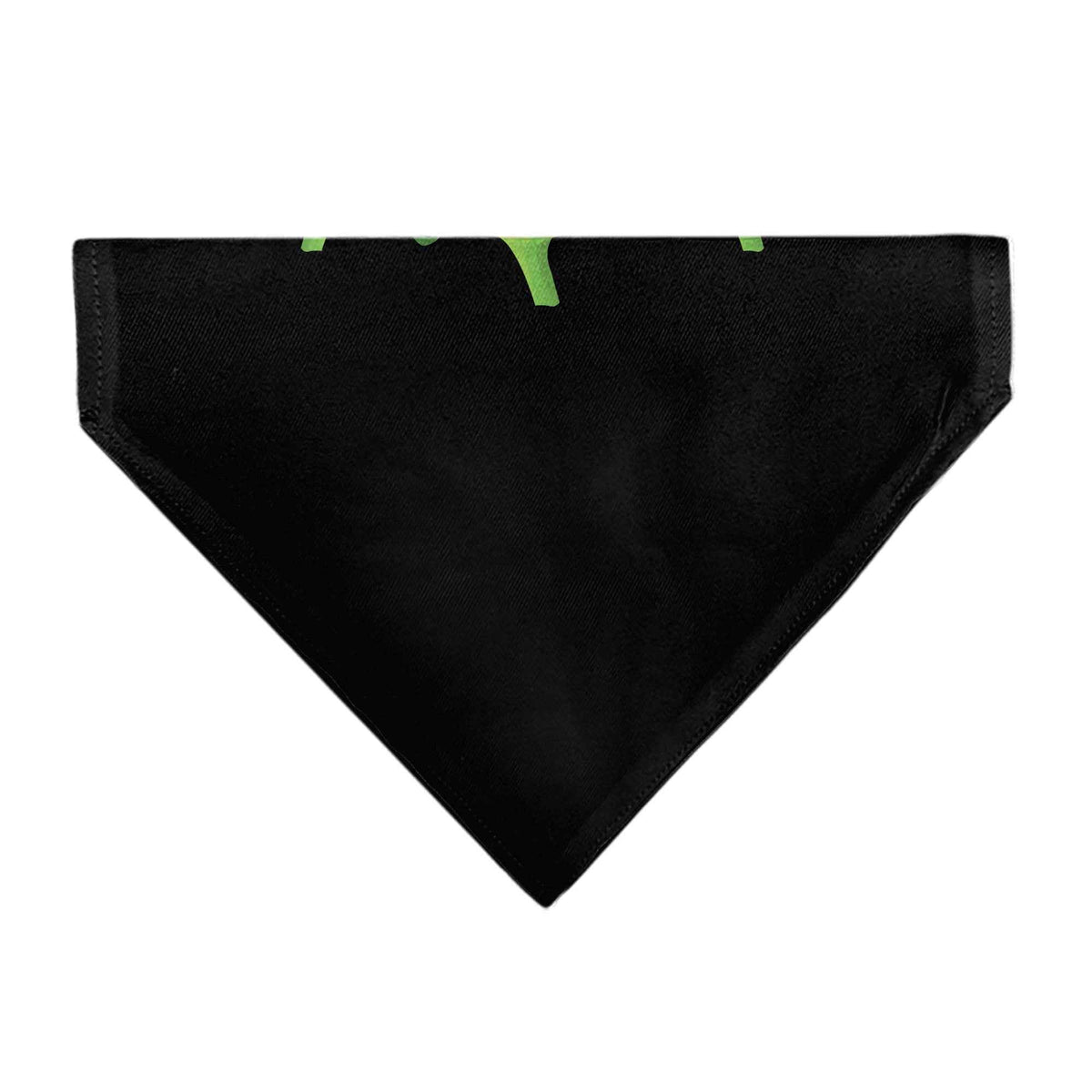 Pet Bandana - Jack-o-Lanterns/Haunted House Black/Yellow