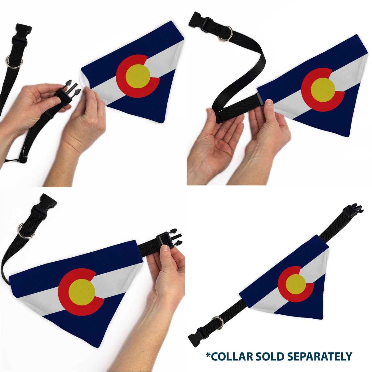 Pet Bandana - Colorado Flag | HT Animal Supply