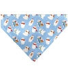 Pet Bandana - Holiday Polar Bear Poses Baby Blue