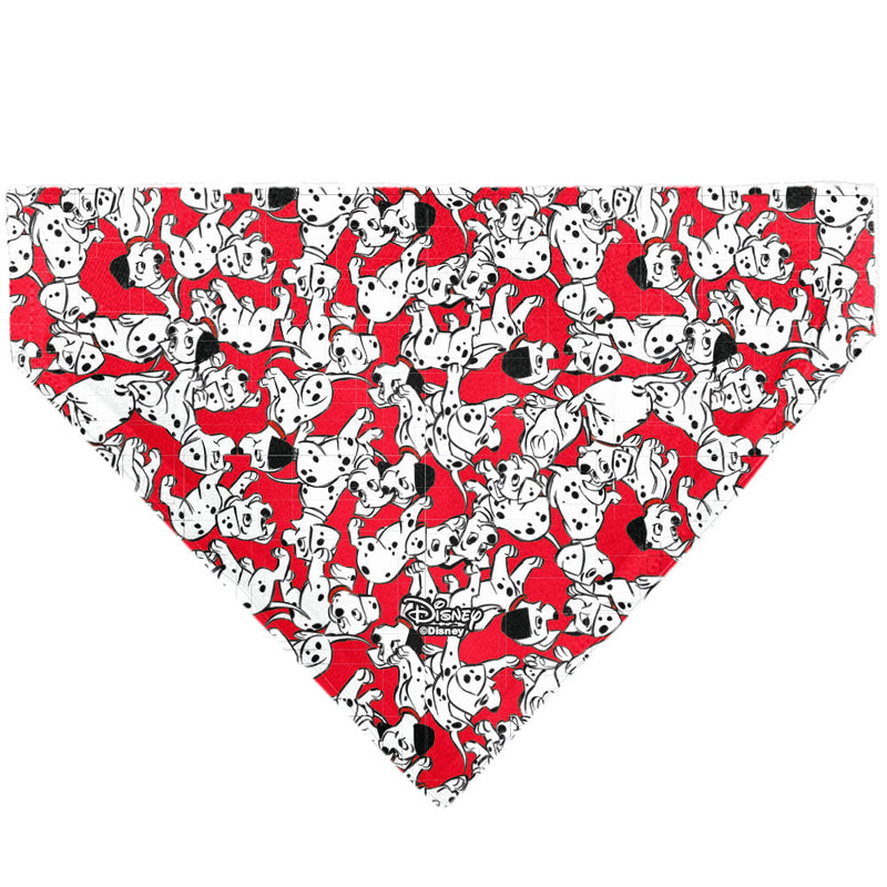 Pet Bandana - 101 Dalmatians Puppies Scattered Red 