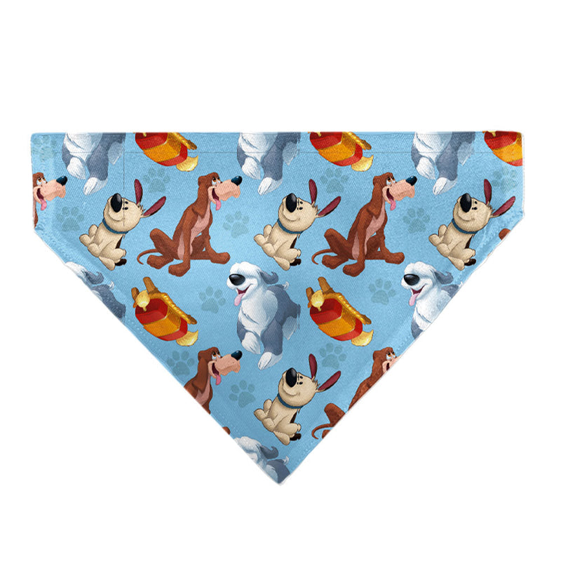 Pet Bandana - Disney Princess Dogs 4-Dog Group Collage/Paws Blues 