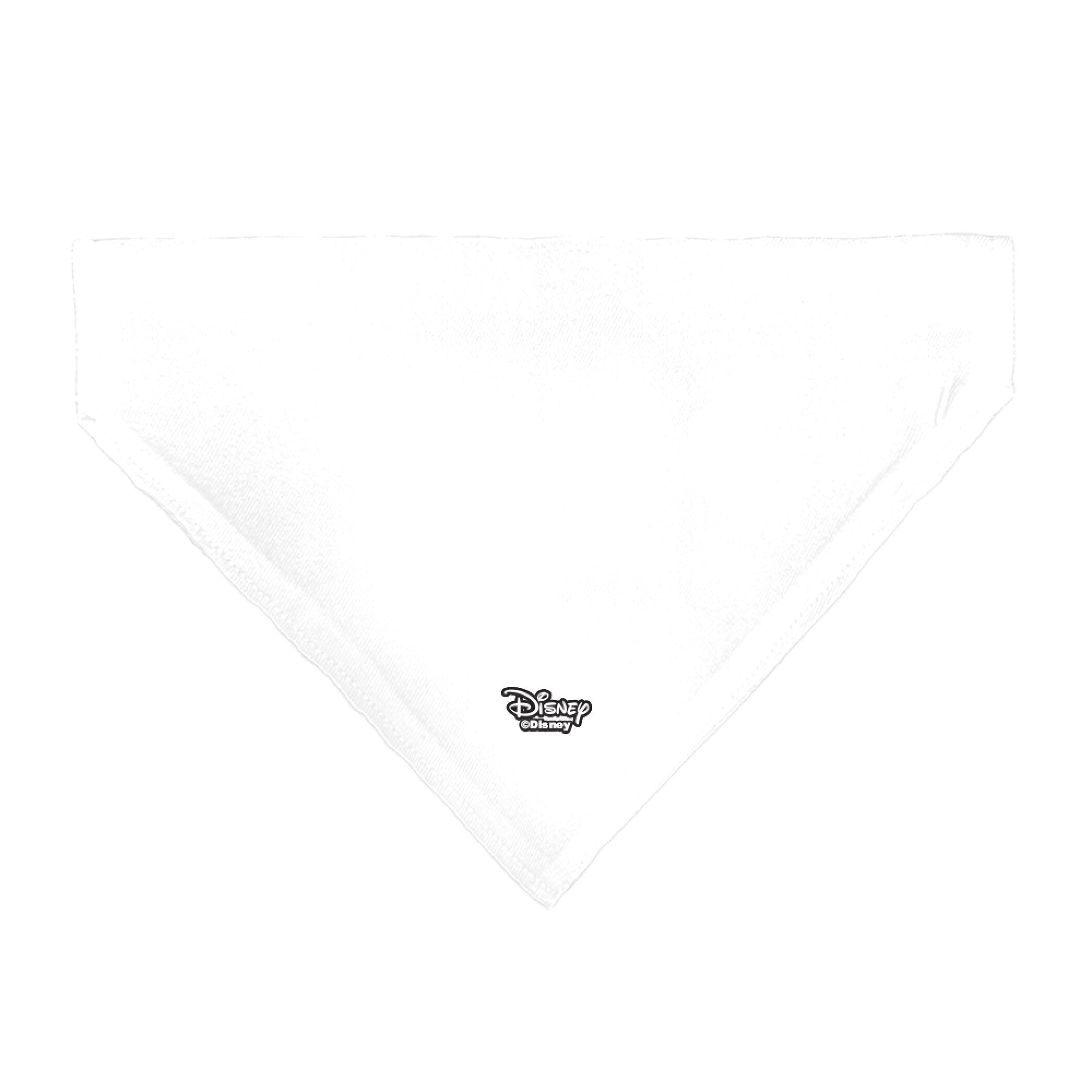 Pet Bandana - Disney Dogs 9-Dog Group Collage/Stars White/Black/Yellow 