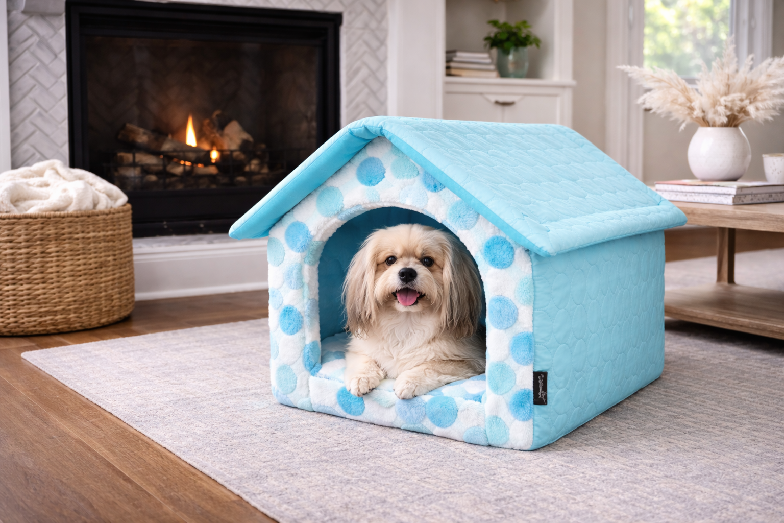 Parisian Pet Cotton Candy House-Blue