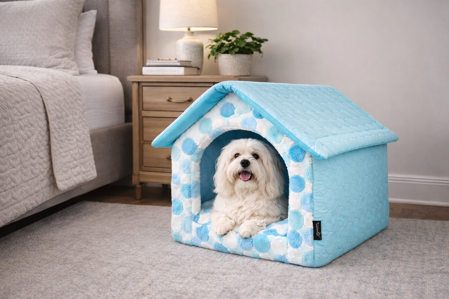Parisian Pet Cotton Candy House-Blue