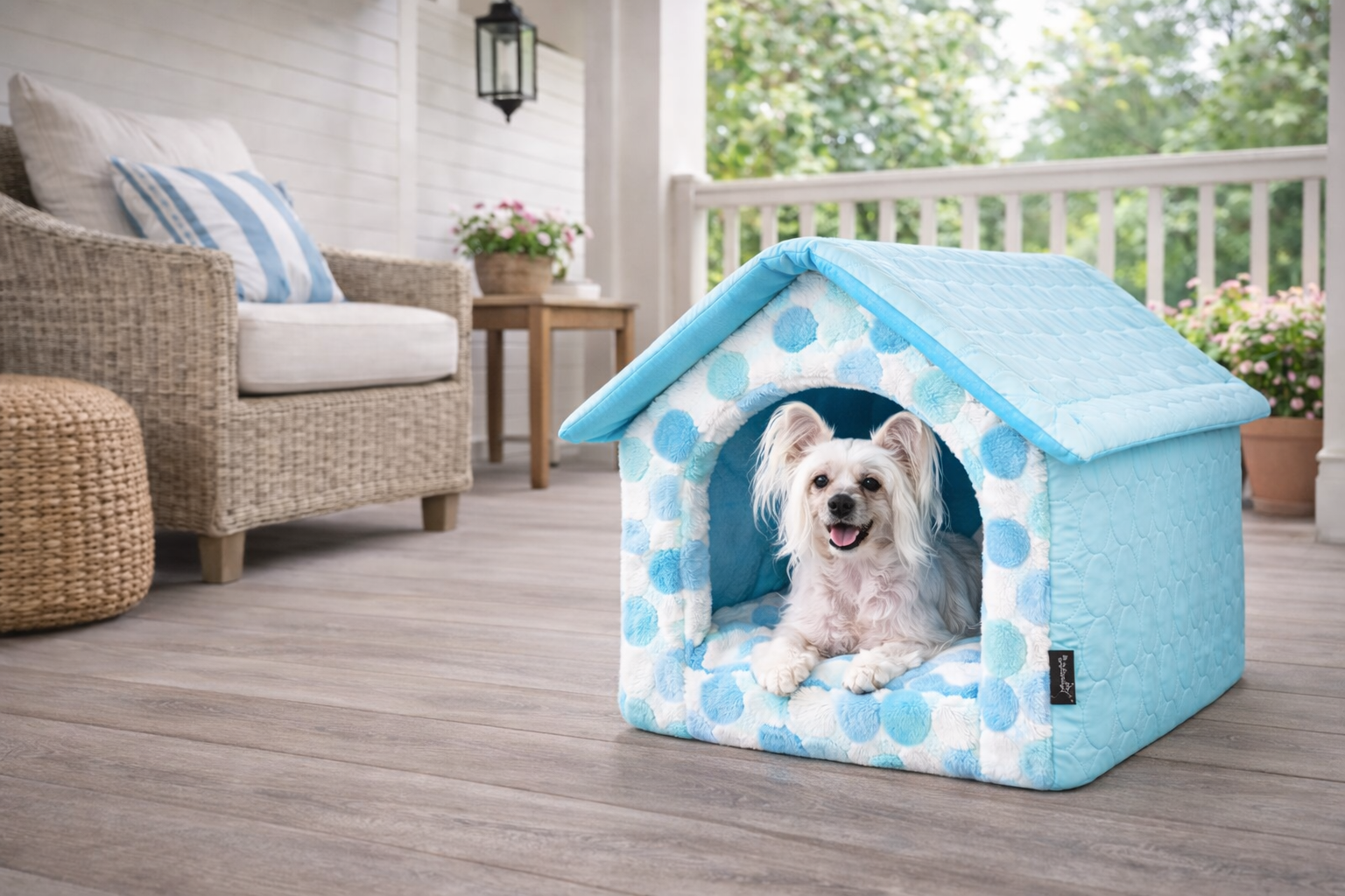 Parisian Pet Cotton Candy House-Blue