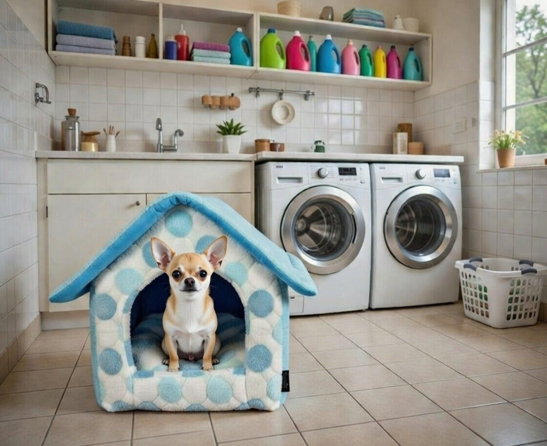 Parisian Pet Cotton Candy House-Blue