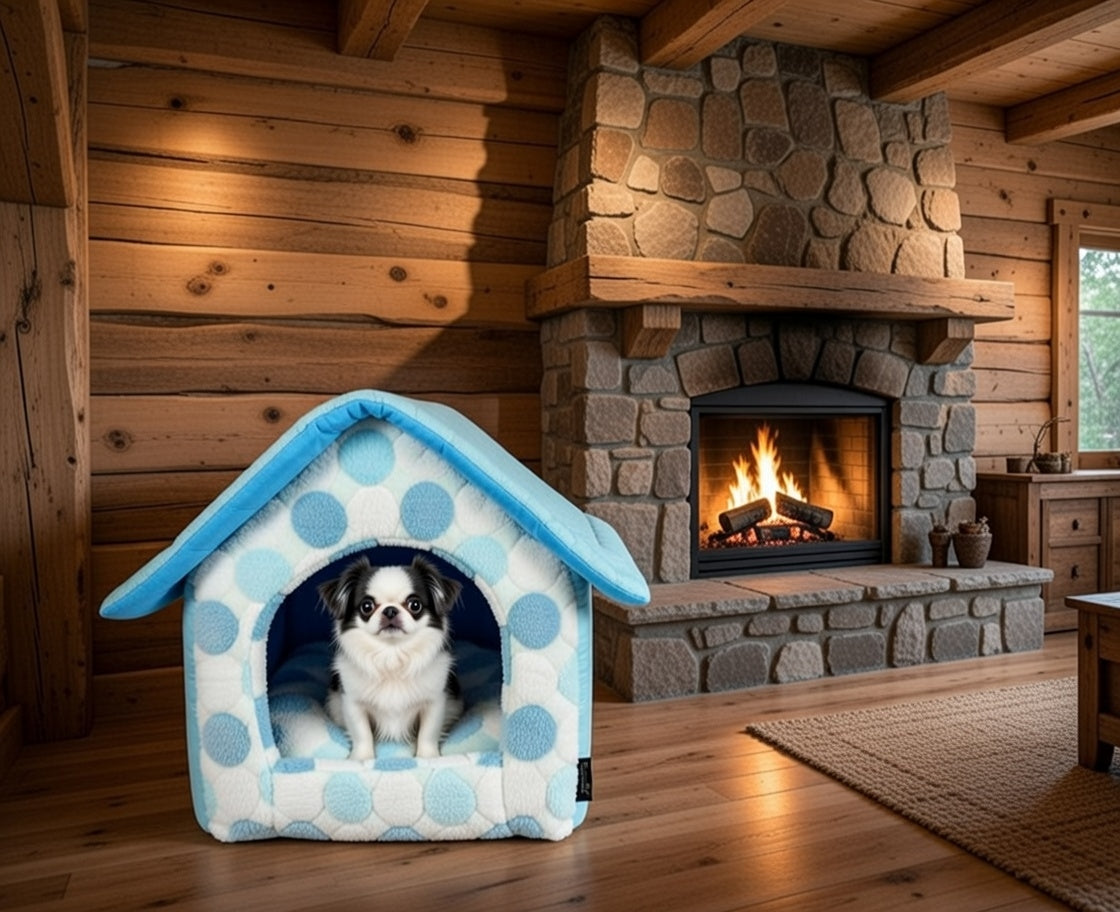 Parisian Pet Cotton Candy House-Blue