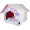 Parisian Pet Cotton Candy House (S) for Dogs & Cats - Cozy, Durable, Lightweight Pink Pet House for Small Pets, Washable Design