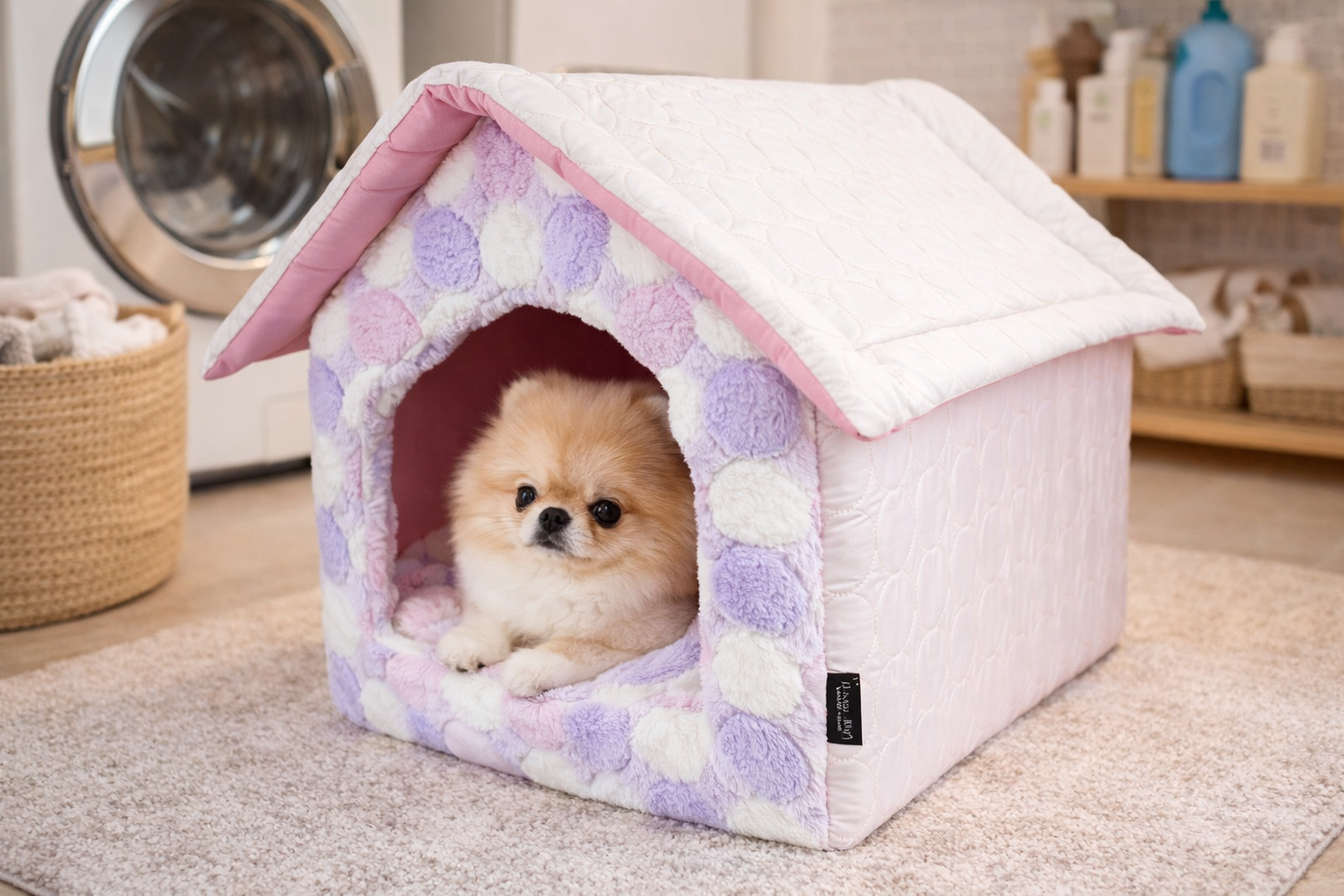 Parisian Pet Cotton Candy House-Pink