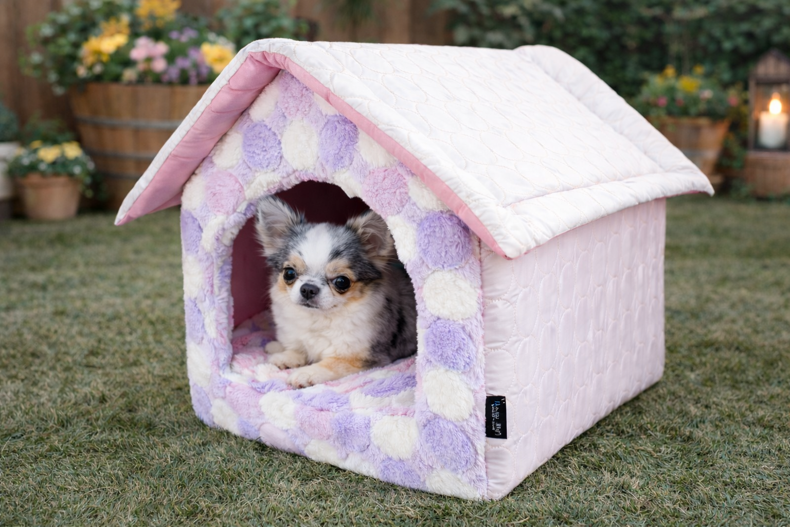 Parisian Pet Cotton Candy House-Pink
